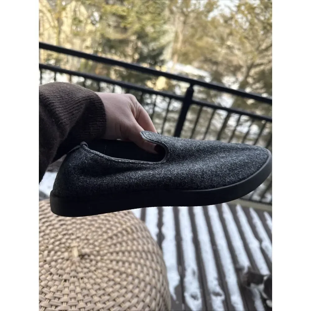 Allbirds Wool Loungers Women’s Gray Slip On Loafers Shoes Size W8